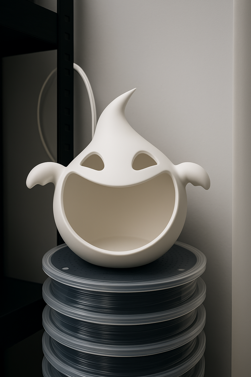 Ghost Candy Bowl – Halloween Treat Dish with Personality