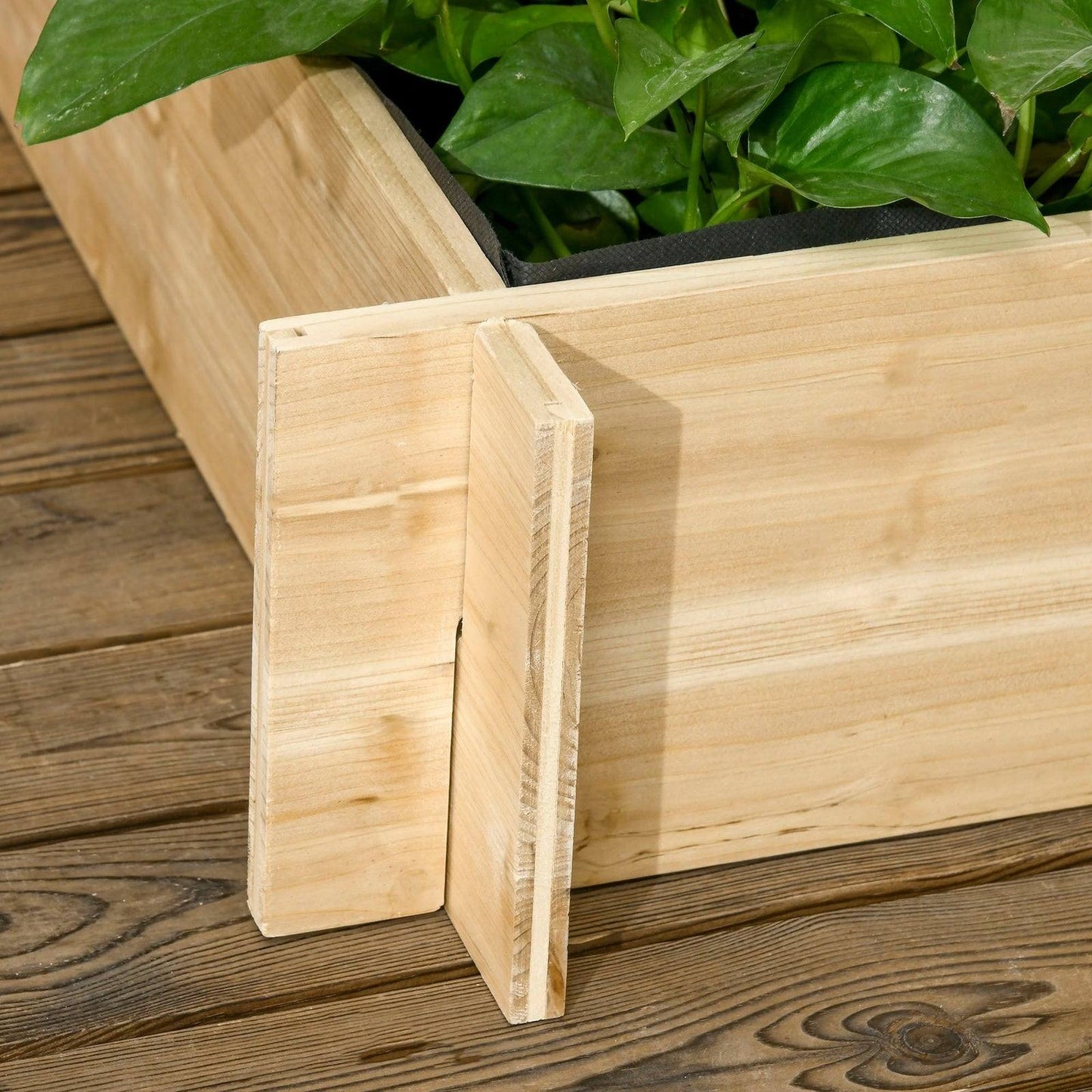 3 Tier Garden Planters with Trellis for Vine Climbing