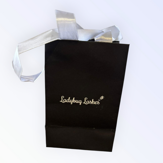 5x Ladybug Lashes Aftercare/Gift Bags – Ideal for Lash Techs & Salons