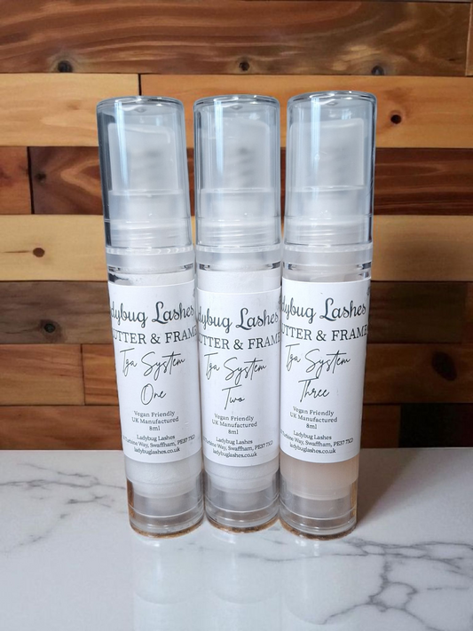 Flutter and Frame Airless Pump 8ml – Lash Lift & Brow Lamination – TGA