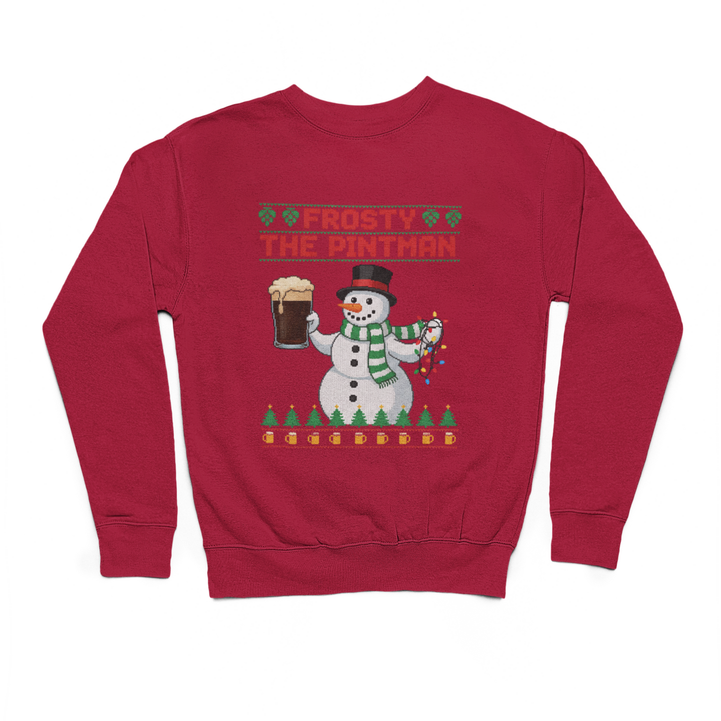 Frosty The Pintman Sweater