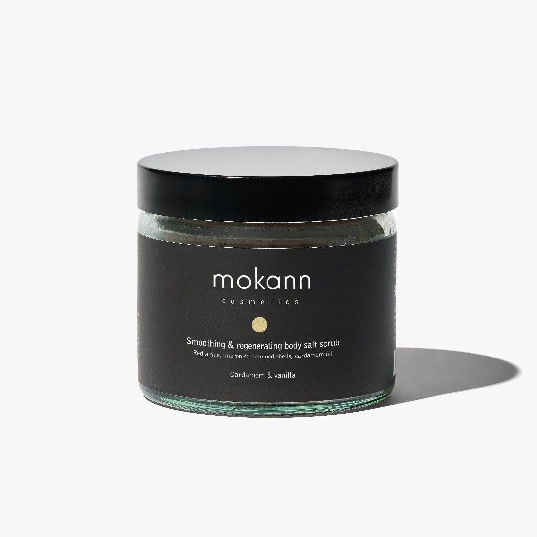 Smoothing & Regenerating Body Salt Scrub CARDAMOM & VANILLA 300g