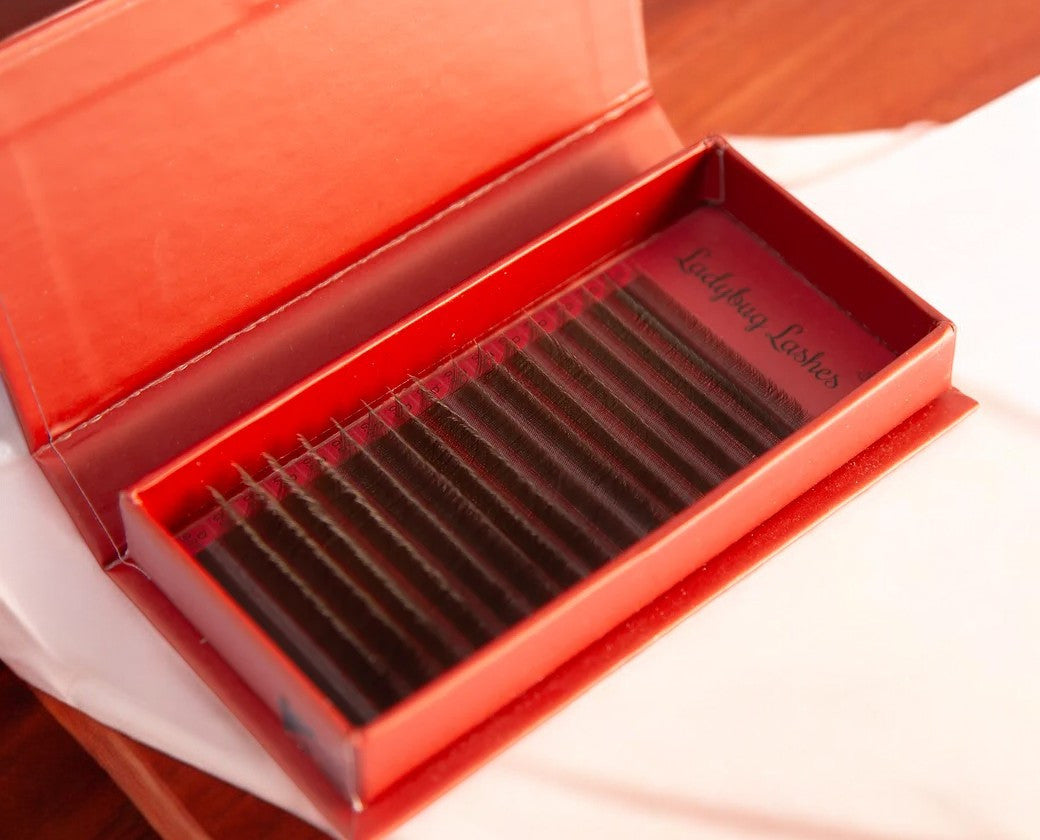 🤎Brown YY Lashes – 16 Row Mixed Tray 🤎