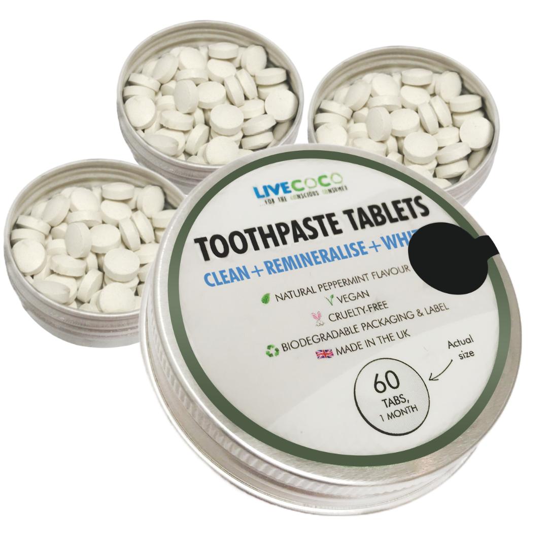 LiveCoco Toothpaste Tablets