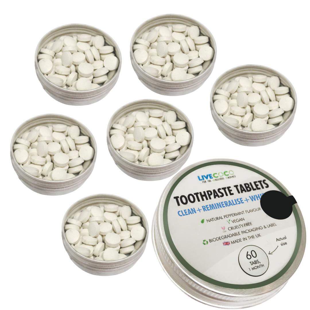 LiveCoco Toothpaste Tablets