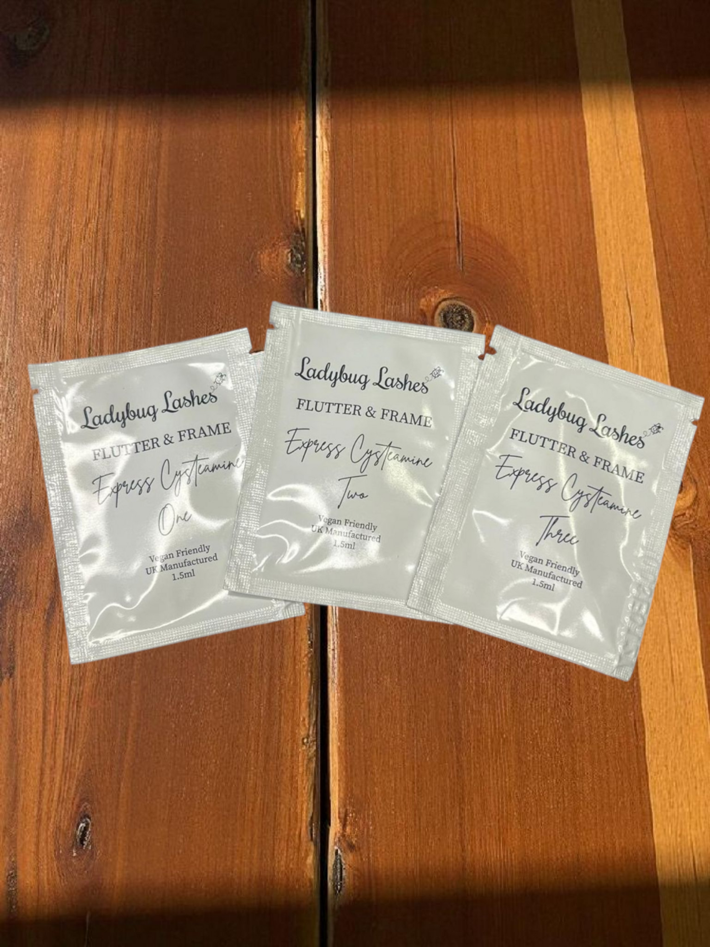 Powder Lift and Express Cysteamine System Dual Lash Lift + Brow Lamination Sachet System