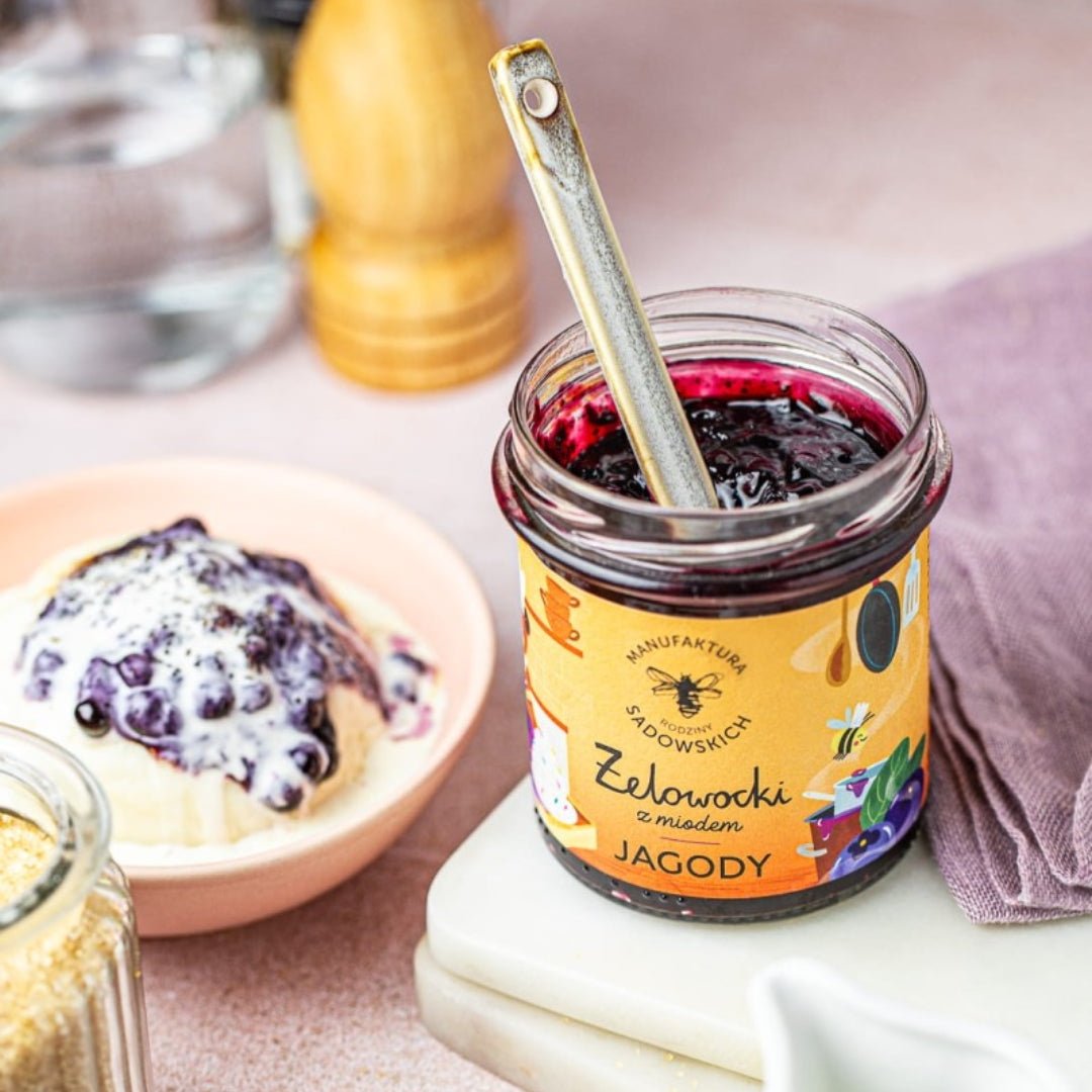 Berries in gel with Honey "Żelowocki" 320g