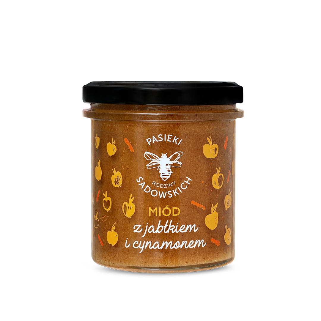 Honey with apple and cinnamon 430g