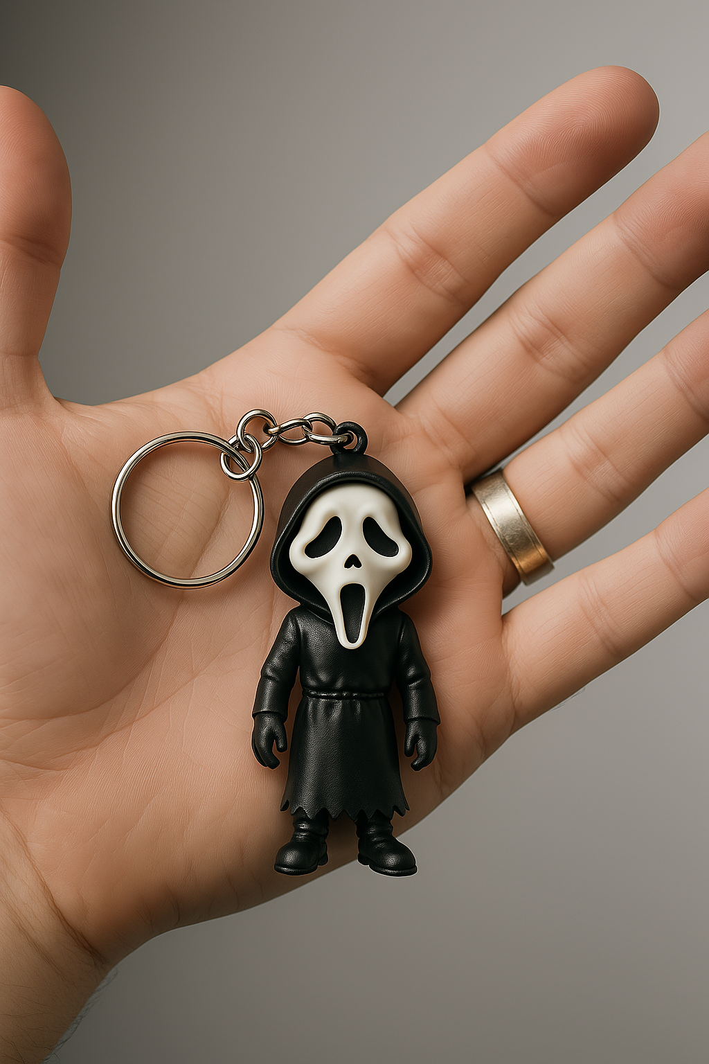 Ghostface Mini Keyring – Scream-Inspired Horror Collectible