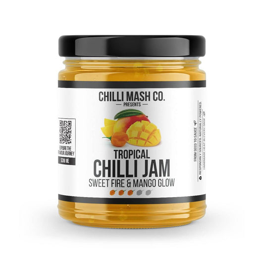 Tropical Chilli Jam | 190g | Chilli Mash Co. | Sweet Fire & Mango Glow