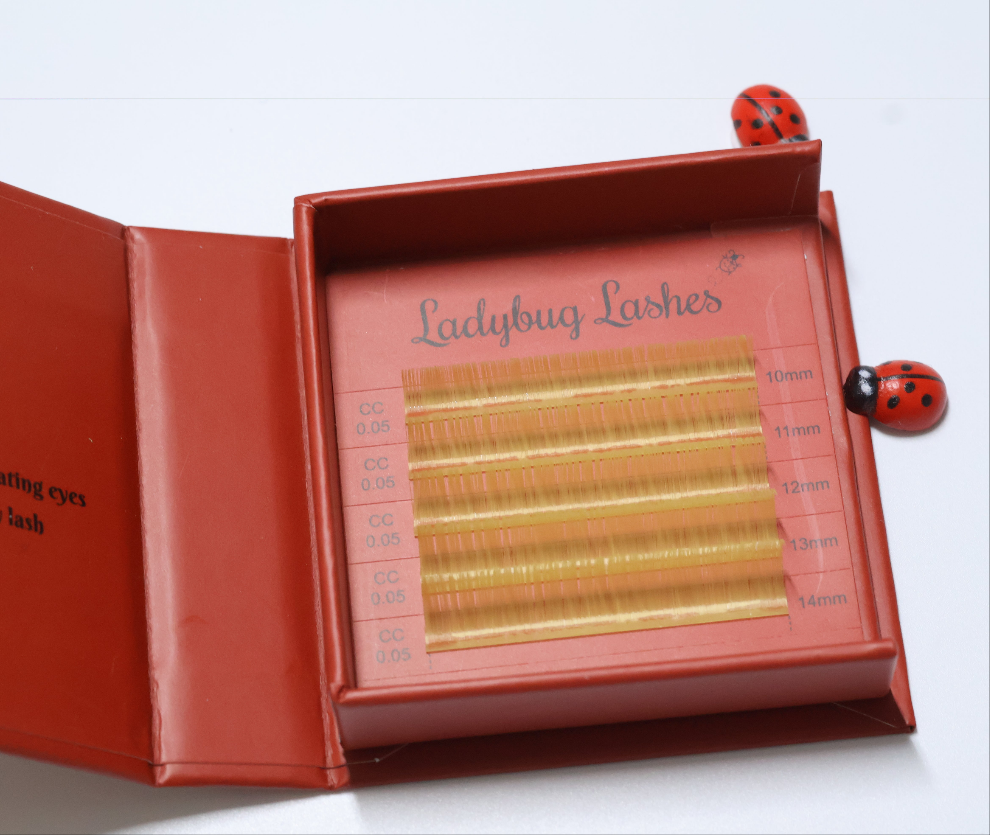 π Bold Colour Volume Lashes π 0.05mm β’ 5-Row Tray β’ 10β14mm Mix