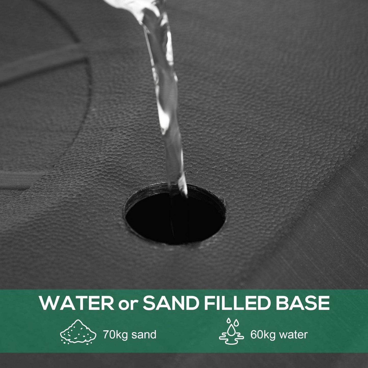 1.7 to 2M Adjustable Free Standing Basketball Hoop Weighted Base With Transit Wheels Black & Red by Sportnow