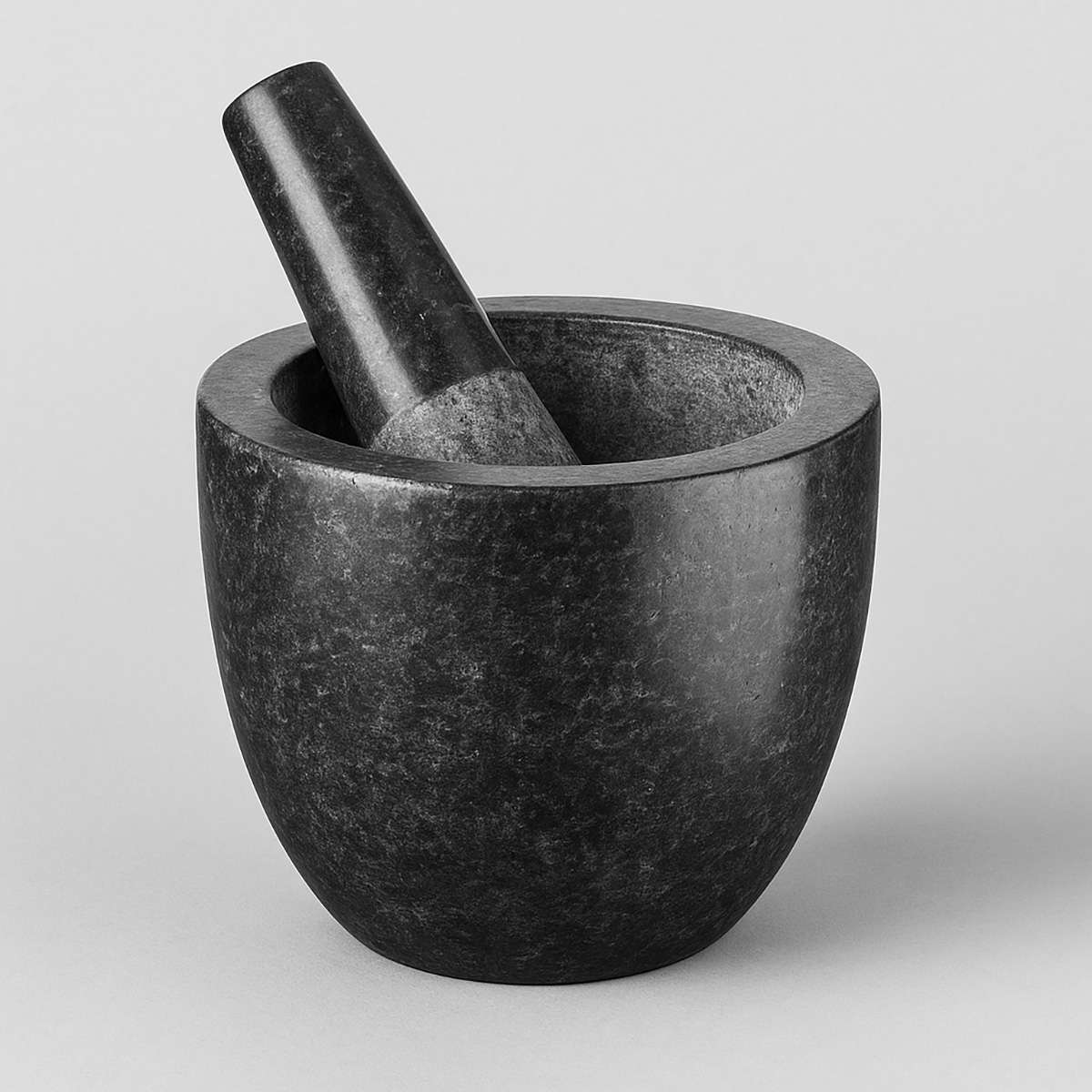 Norse Speckled Charcoal Granite Mortar a