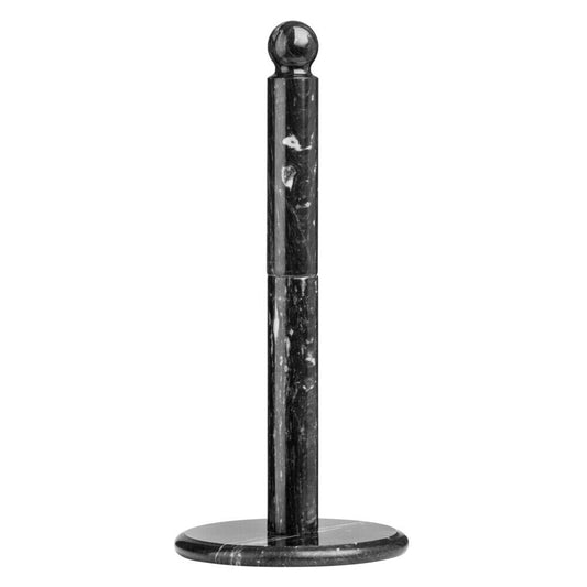 Marmore Black Marble Kitchen Roll Holder