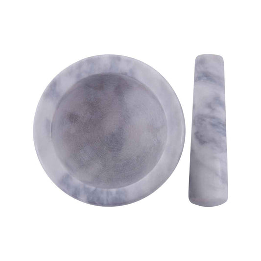 Salerno 200ml Grey Mortar And Pestle
