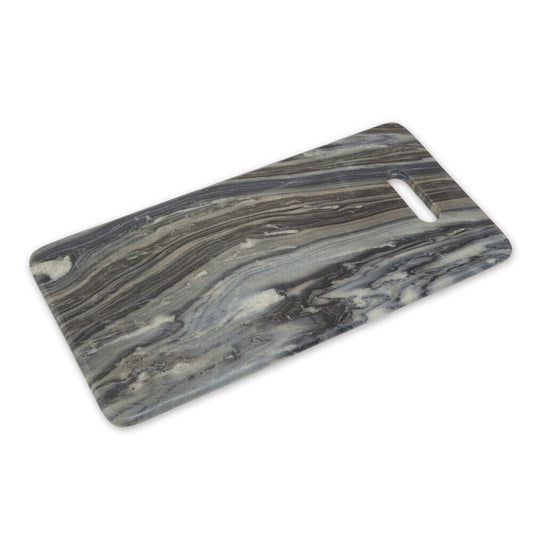 Marmore Rectangular Black Marble Chopping And Serving Board