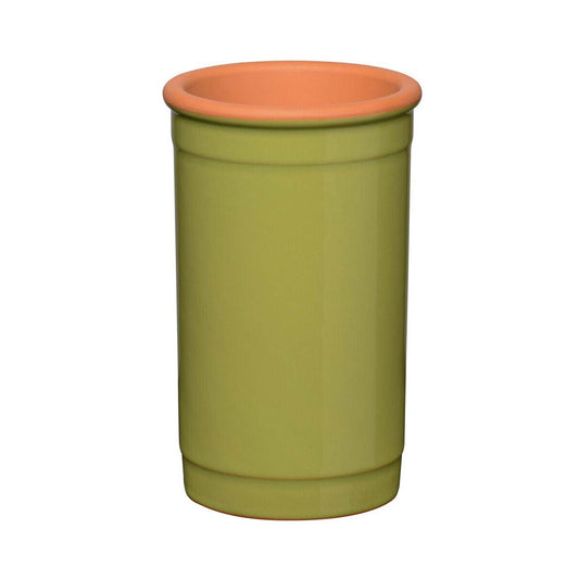 Lime Green Clay Wine Cooler