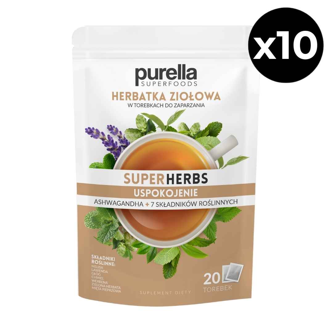 10x Herbal Infusion - Calm Superherbs (20x 1.75g)