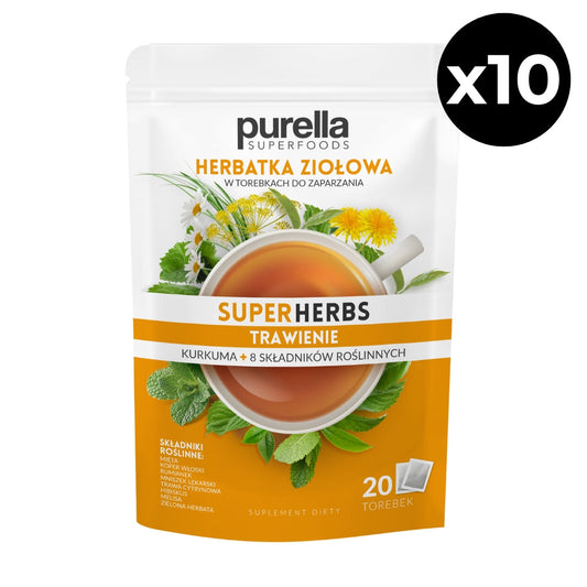 10x Herbal Infusion - Digest Superherbs (20x 1.75g)