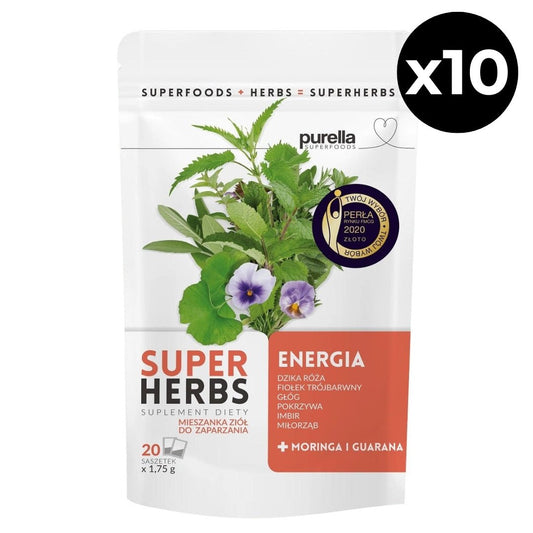 10x Herbal Infusion - Energy Superherbs (20x 1.75g)