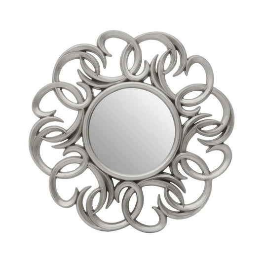 Adelere Entwined Silver Swirl Wall Mirror