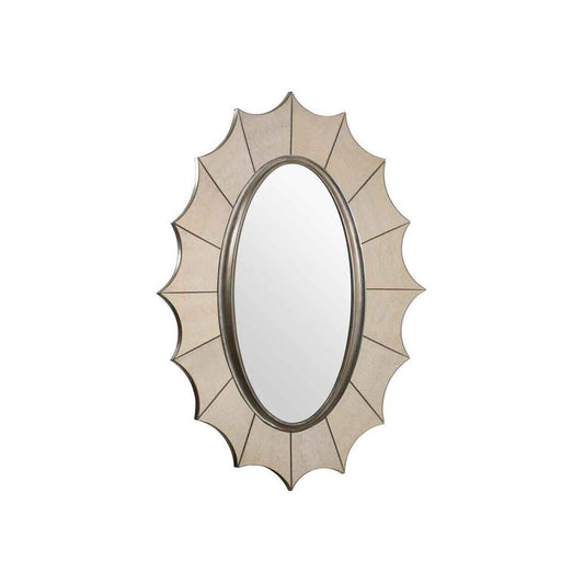 Lexina Gold Finish Frame Wall Mirror