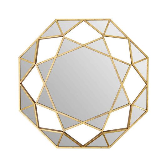 Marcia Gold Octagonal Wall Mirror