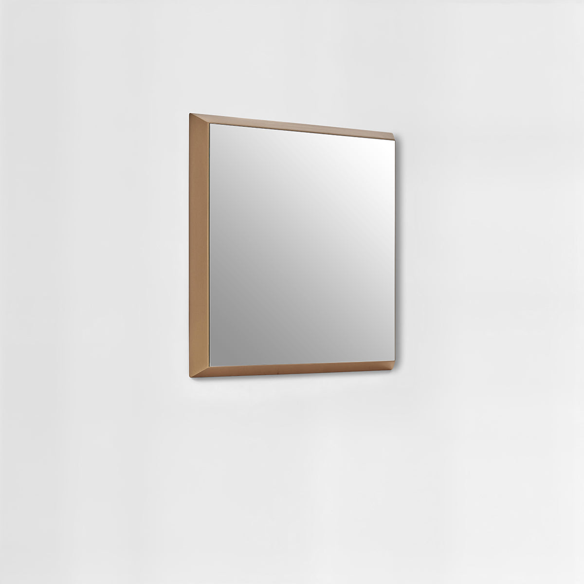 Alchemist Small Square Gold Finish Wall Mirror