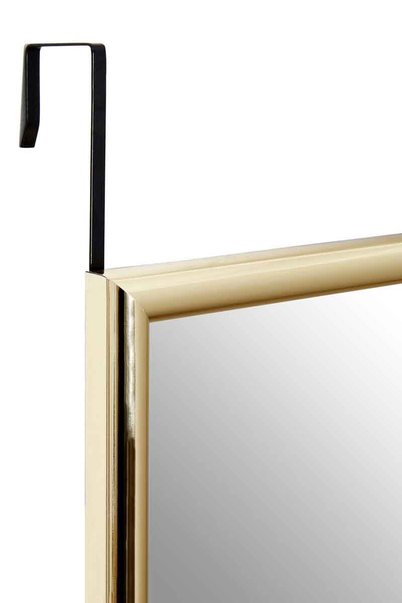 Mize Gold Plastic Frame Over Door Mirror