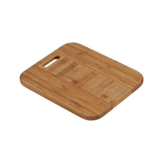 Aleki Bamboo Round Edge Chopping and Serving Board with Handle
