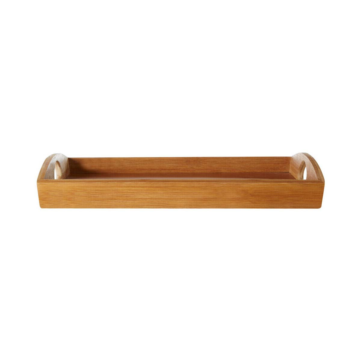 Aleki Bamboo Serving Tray With Handles