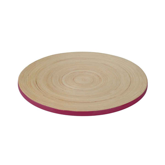 Kyoto Raspberry Bamboo Placemat