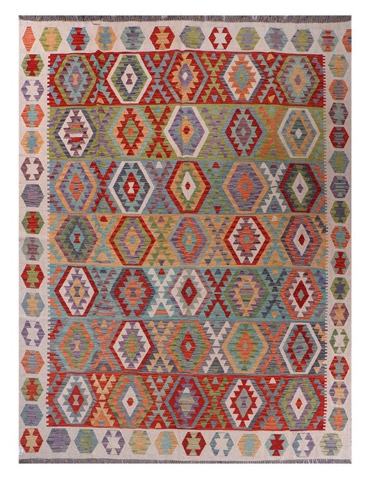 Maimana Afghanistan Kilim Rug - 337 x250 cm