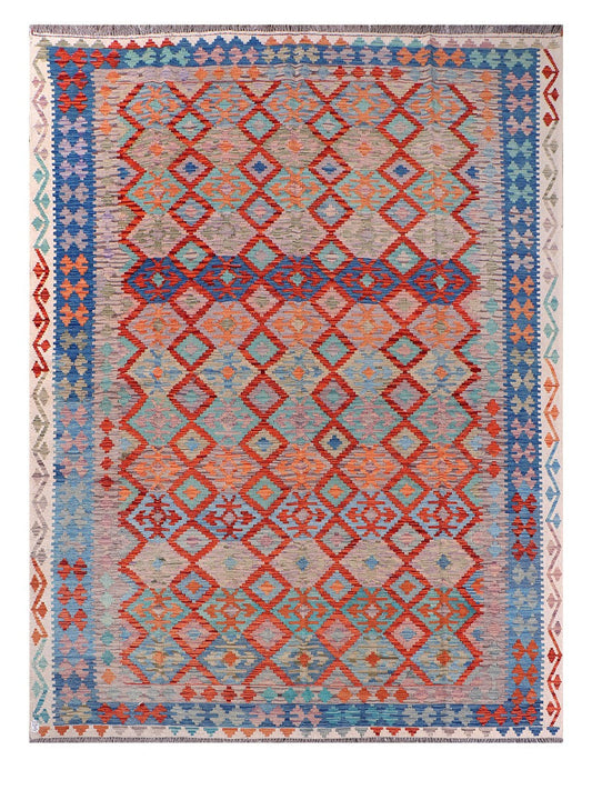 Maimana Afghanistan Kilim Rug - 335 x247 cm