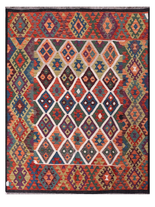 Maimana Afghanistan Kilim Rug - 236 x182 cm