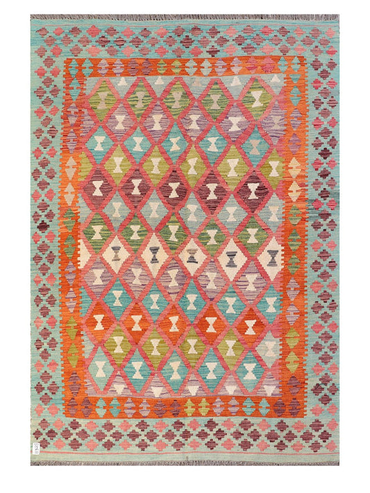 Maimana Afghanistan Kilim Rug - 257 x176 cm