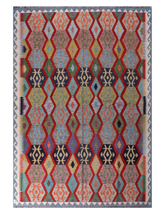 Maimana Afghanistan Kilim Rug - 305 x210 cm