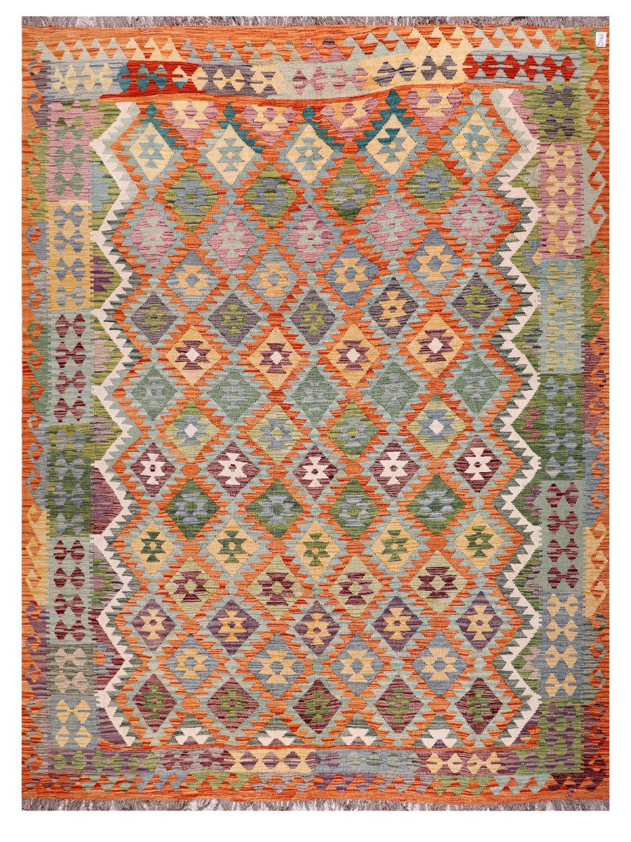 Maimana Afghanistan Kilim Rug - 333 x254 cm