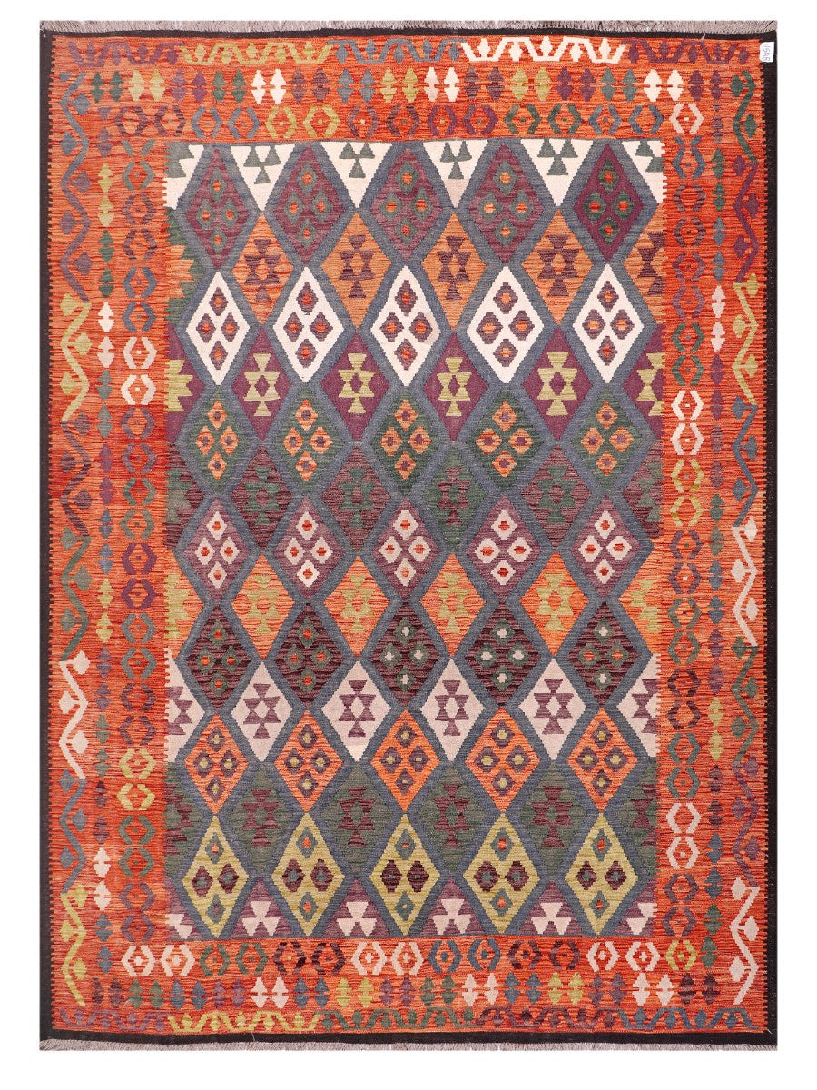 Maimana Afghanistan Kilim Rug - 336 x248 cm