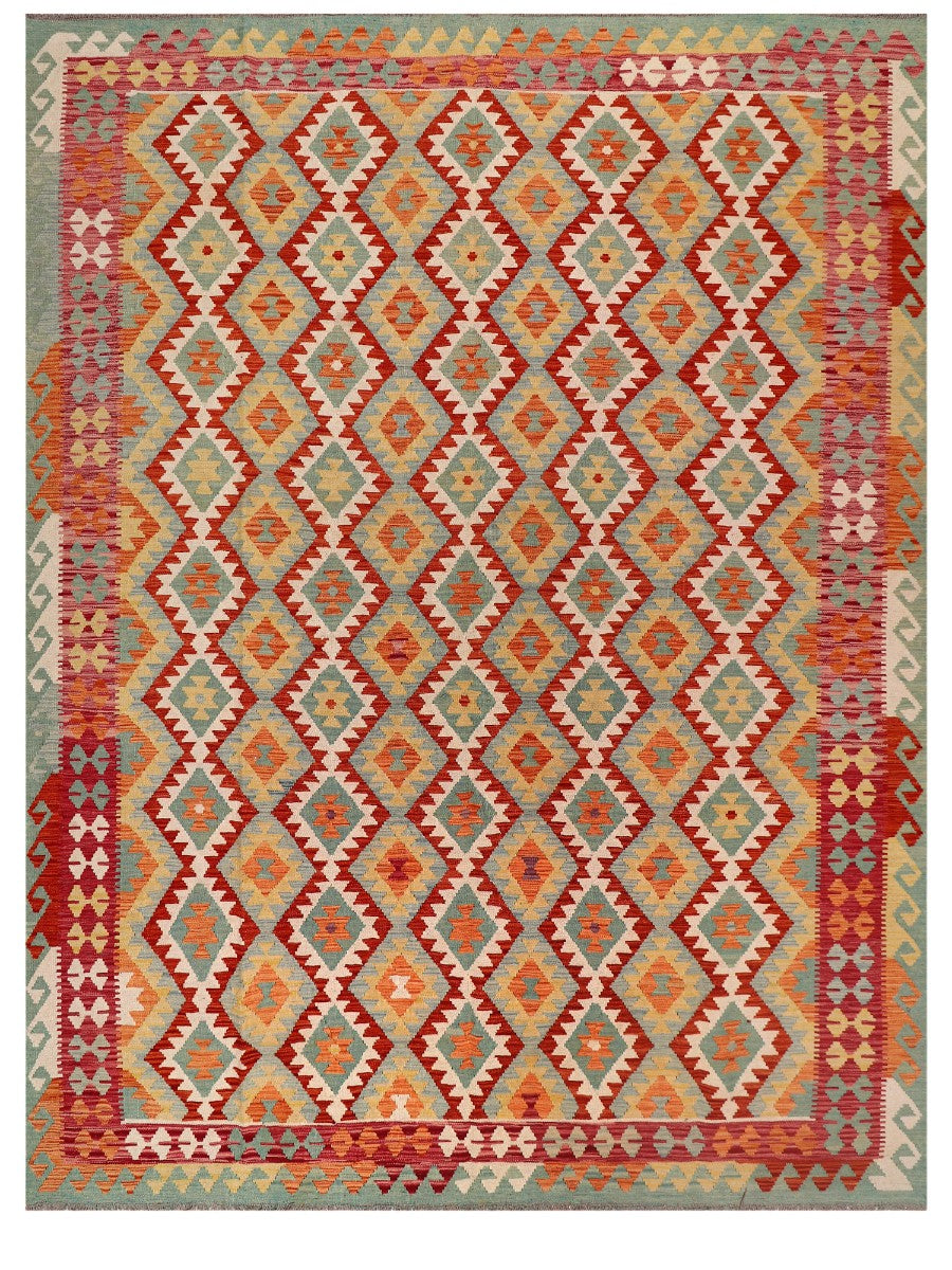 Maimana Afghanistan Kilim Rug - 345 x260 cm