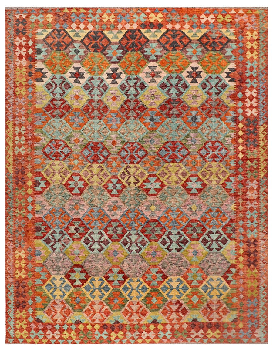 Maimana Afghanistan Kilim Rug - 383 x298 cm