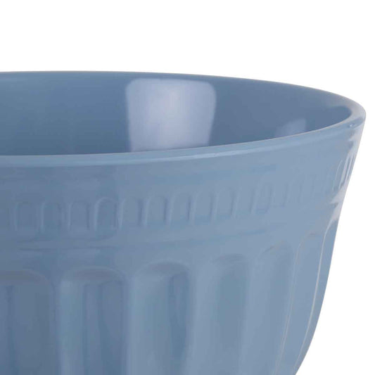 Alden Melamine Medium Blue Mixing Bowl