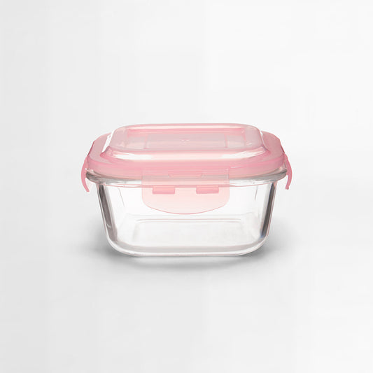 Freska 520ml Square Glass Container