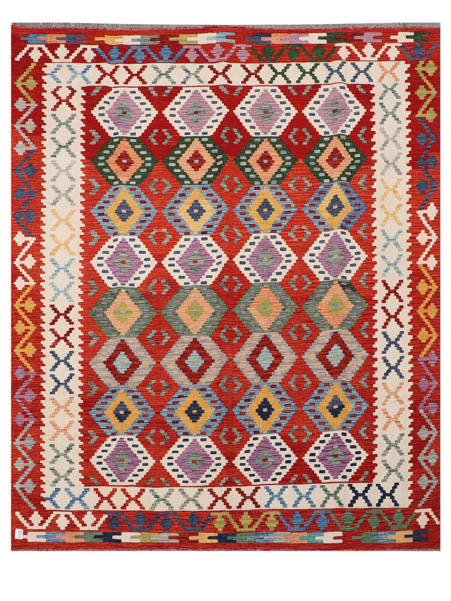 Maimana Afghanistan Kilim Rug - 250 x207 cm