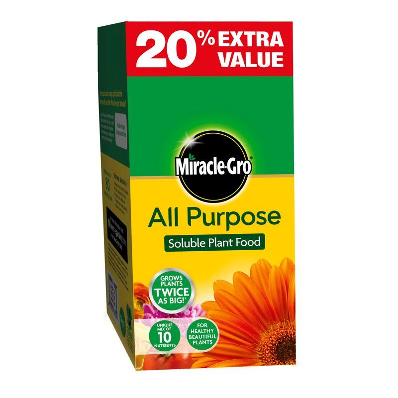Miracle Gro MiracleGro 1kg +20% Extra Free Plant Food