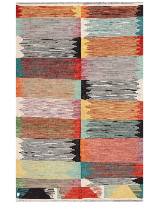 Maimana Afghanistan Kilim Rug - 251 x164 cm