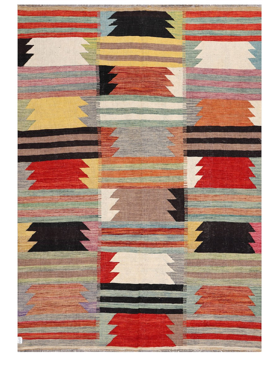 Maimana Afghanistan Kilim Rug - 248 x177 cm