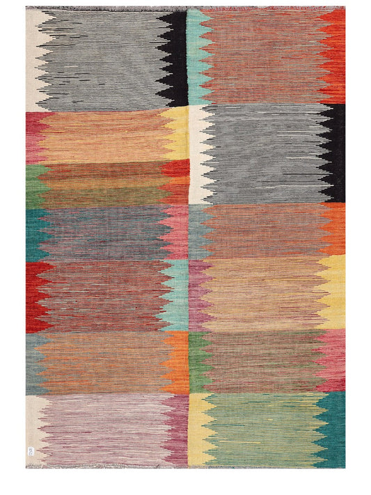 Maimana Afghanistan Kilim Rug - 245 x173 cm