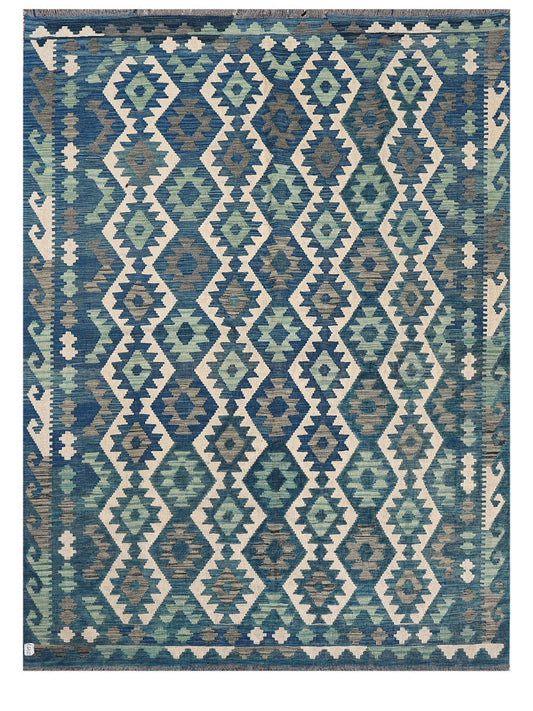 Maimana Afghanistan Kilim Rug - 243 x179 cm