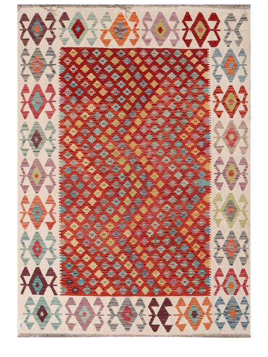 Maimana Afghanistan Kilim Rug - 243 x170 cm